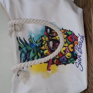 Large Sun Beach tote bag NWT